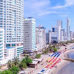 Spacious beachfront apartment